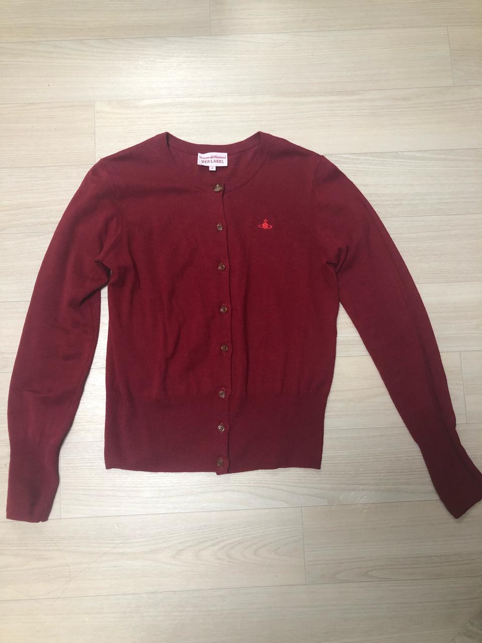 (새상품) 비비안웨이우스트 가디건//텍/보조단추 잇음!