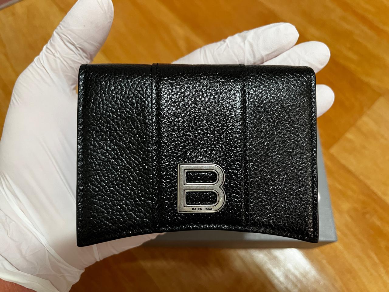 발렌시아가 아워글래스 카드지갑 카드홀더