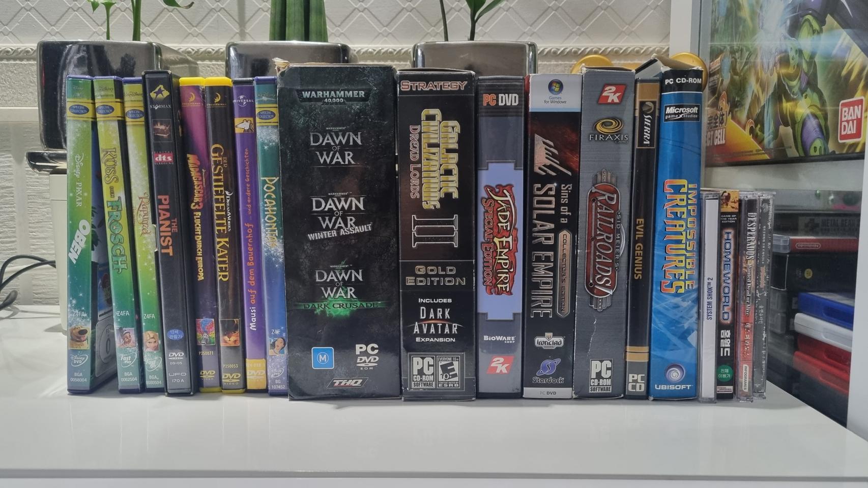 고전게임cd 애니메이션dvd 일괄