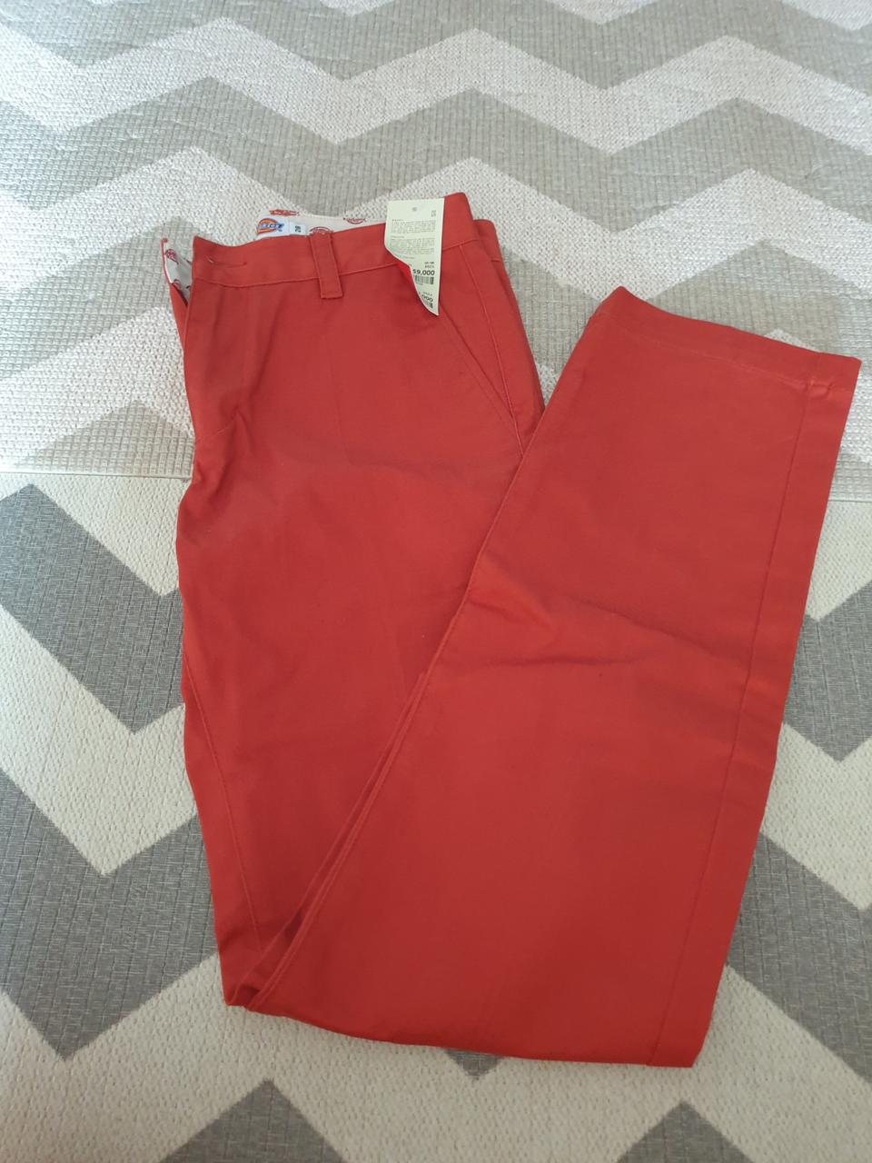 디키즈 워커팬츠 2831 다홍색 새상품