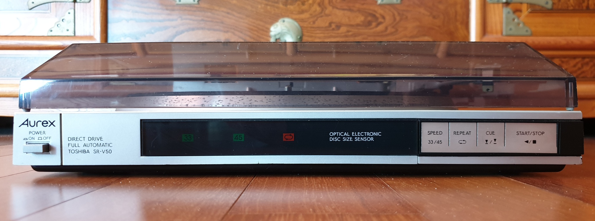 ●턴테이블 (도시바 SR-V50) 다이렉트 드라이브 풀 오토매틱