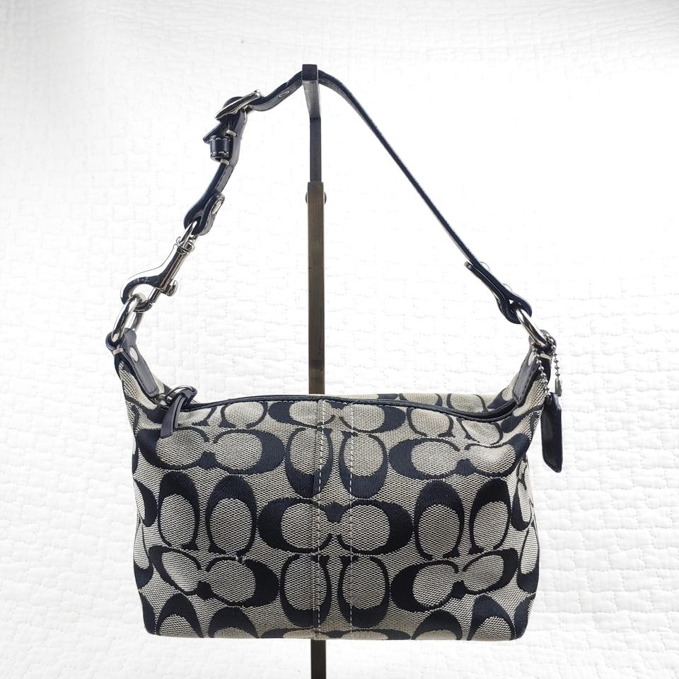 코치 정품 쟈가드 미니도트백