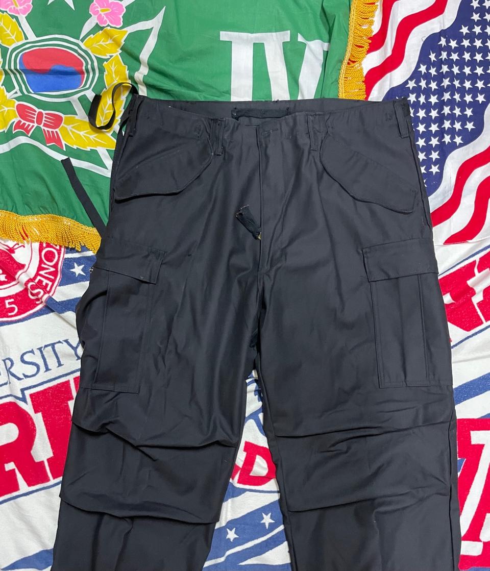 엑스톤즈 m65 팬츠 블랙 미사용 신품