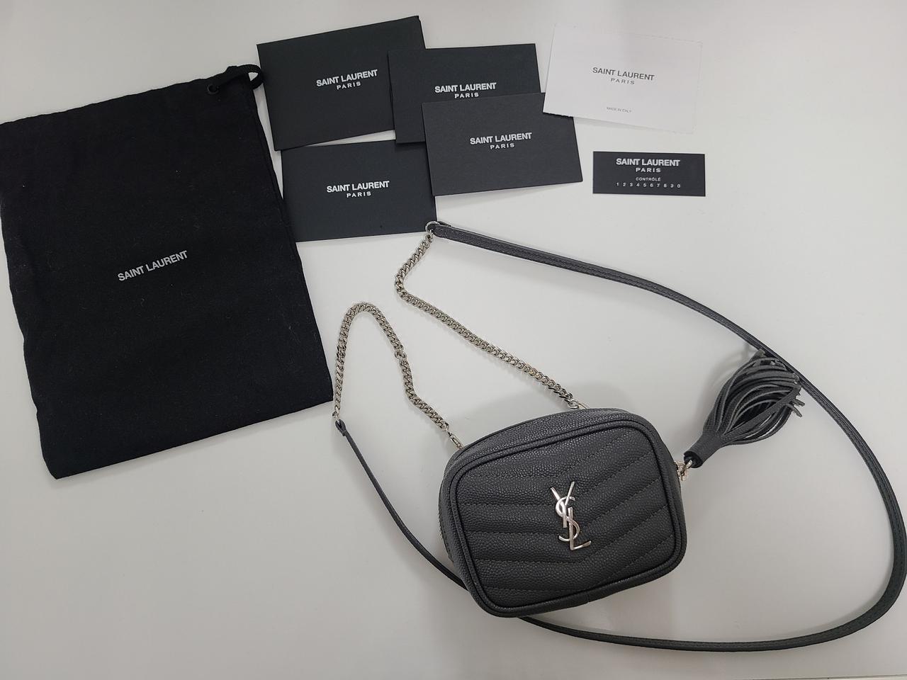 입생로랑 미니 크로스백