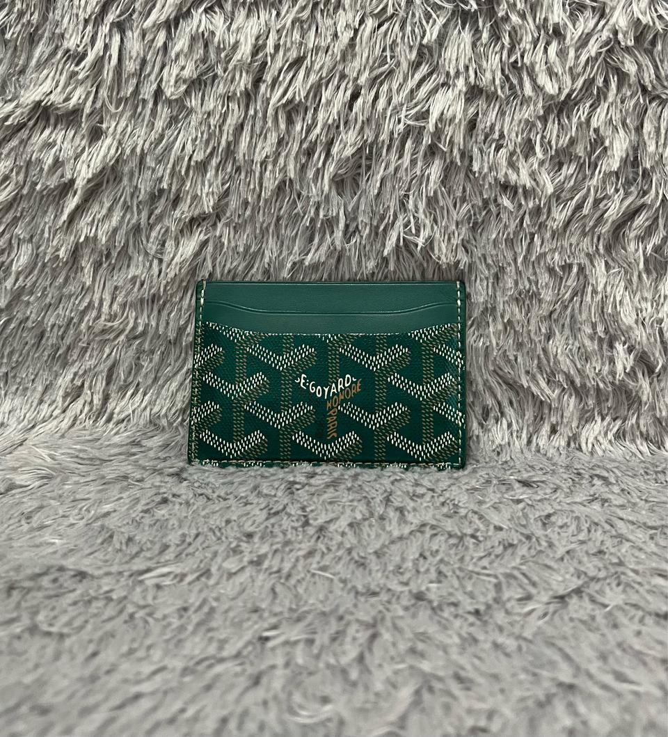 고야드 생쉴피스 그린 카드지갑