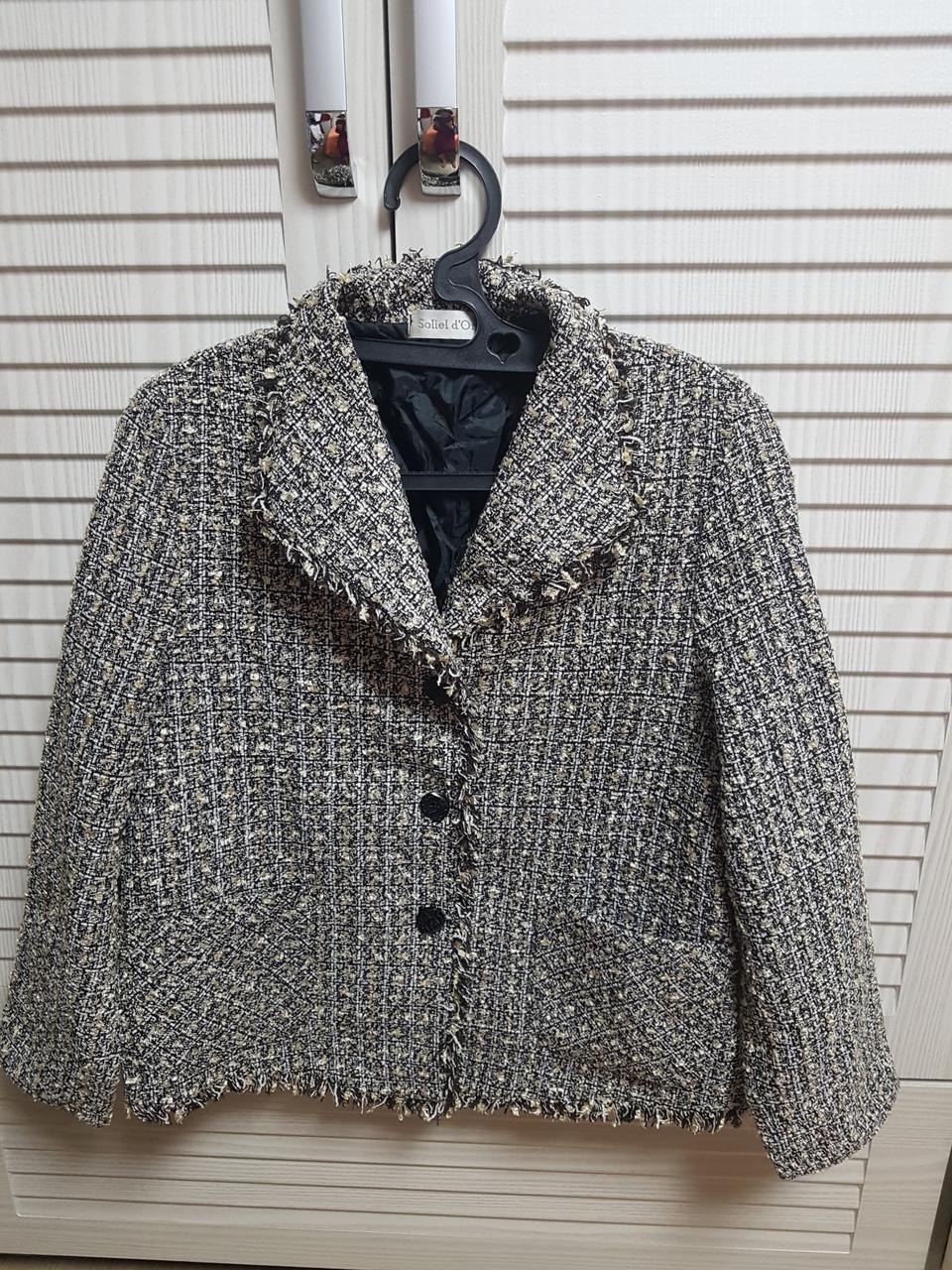 수입트위드자켓