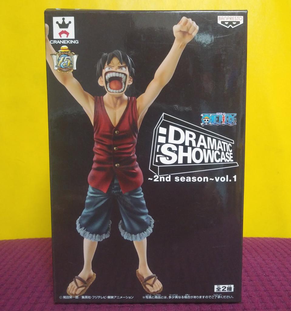 [미개봉] 원피스피규어 드라마틱쇼케이스 루피