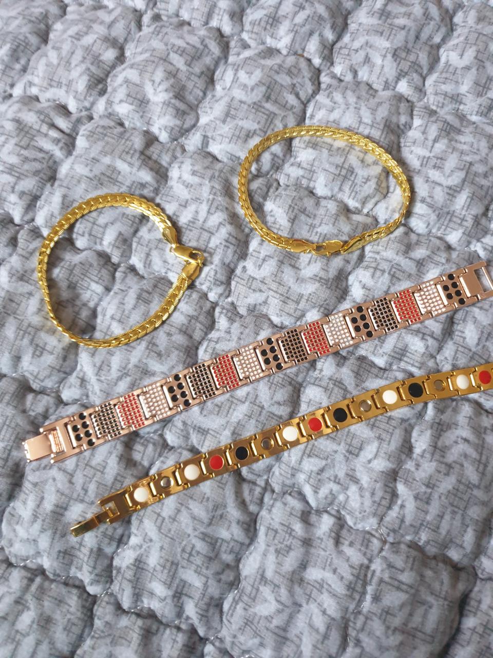 건강팔찌 자석 3가지