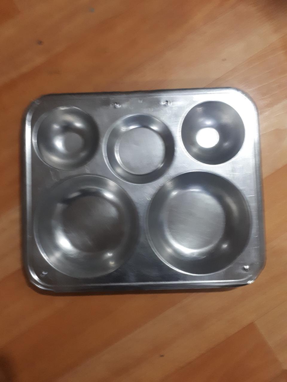 스텐 3찬 식판 10장