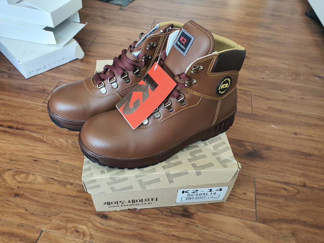 (새상품)K2안전화<270>팝니다. K2-14