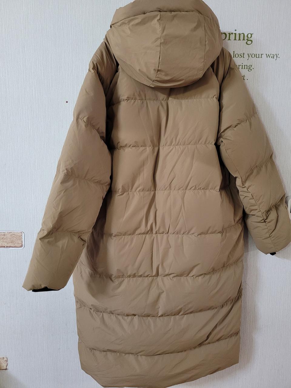 탑텐 덕다운 롱패딩(110사이즈)