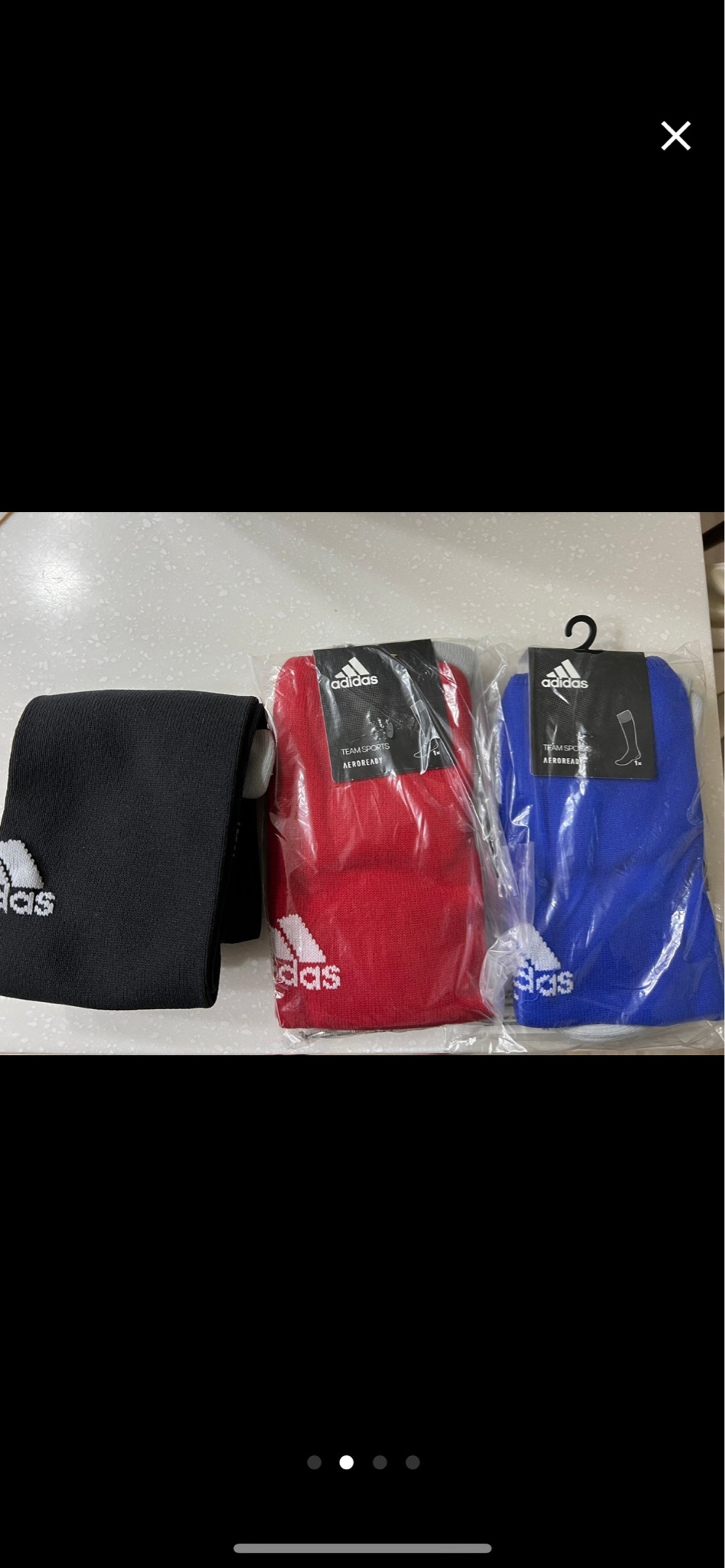 아디다스 축구양말 3종 새상품 스타킹 튜브삭스