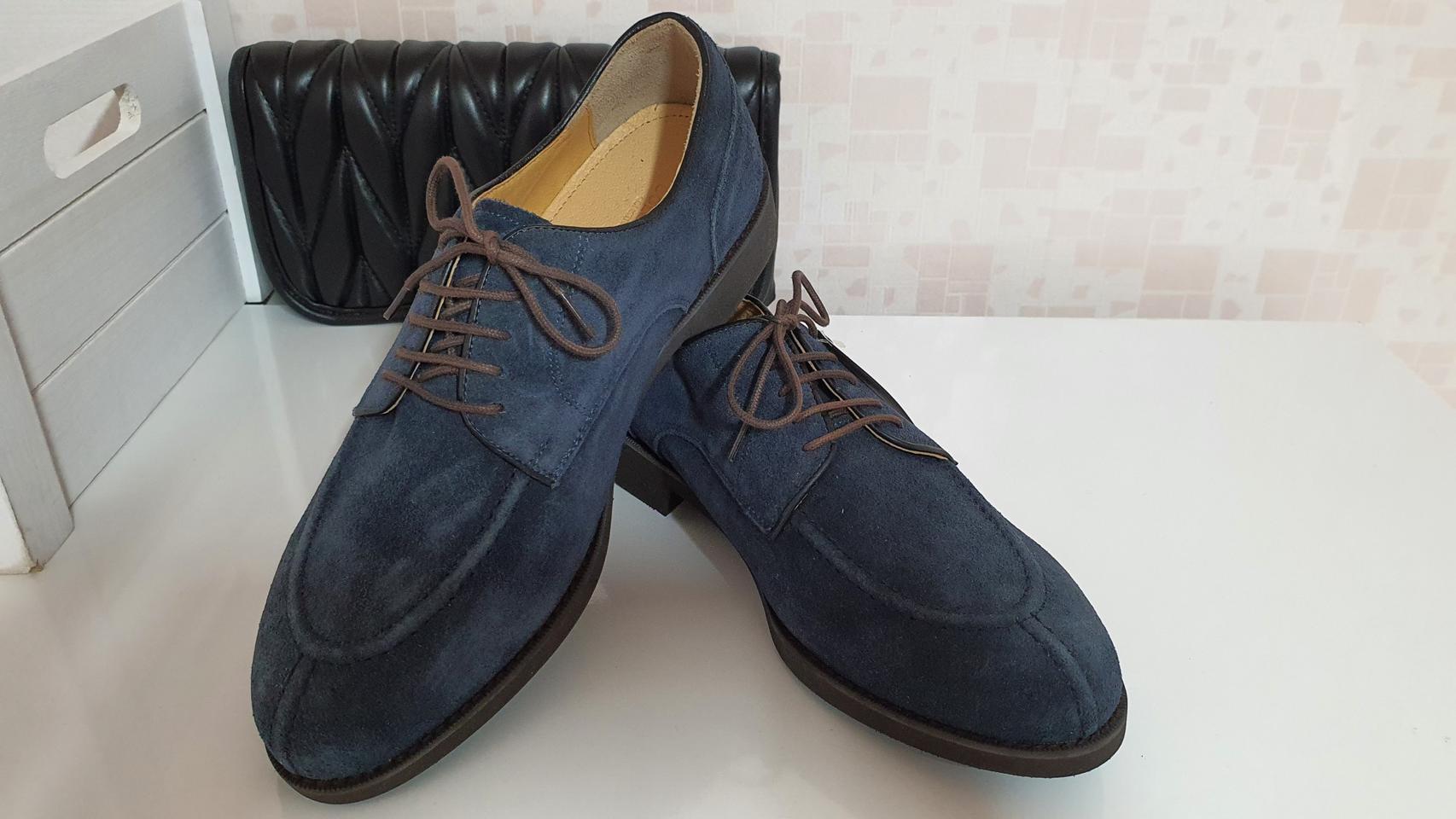 볼로냐제법으로 수제작된 U팁컴포트 더비슈즈250