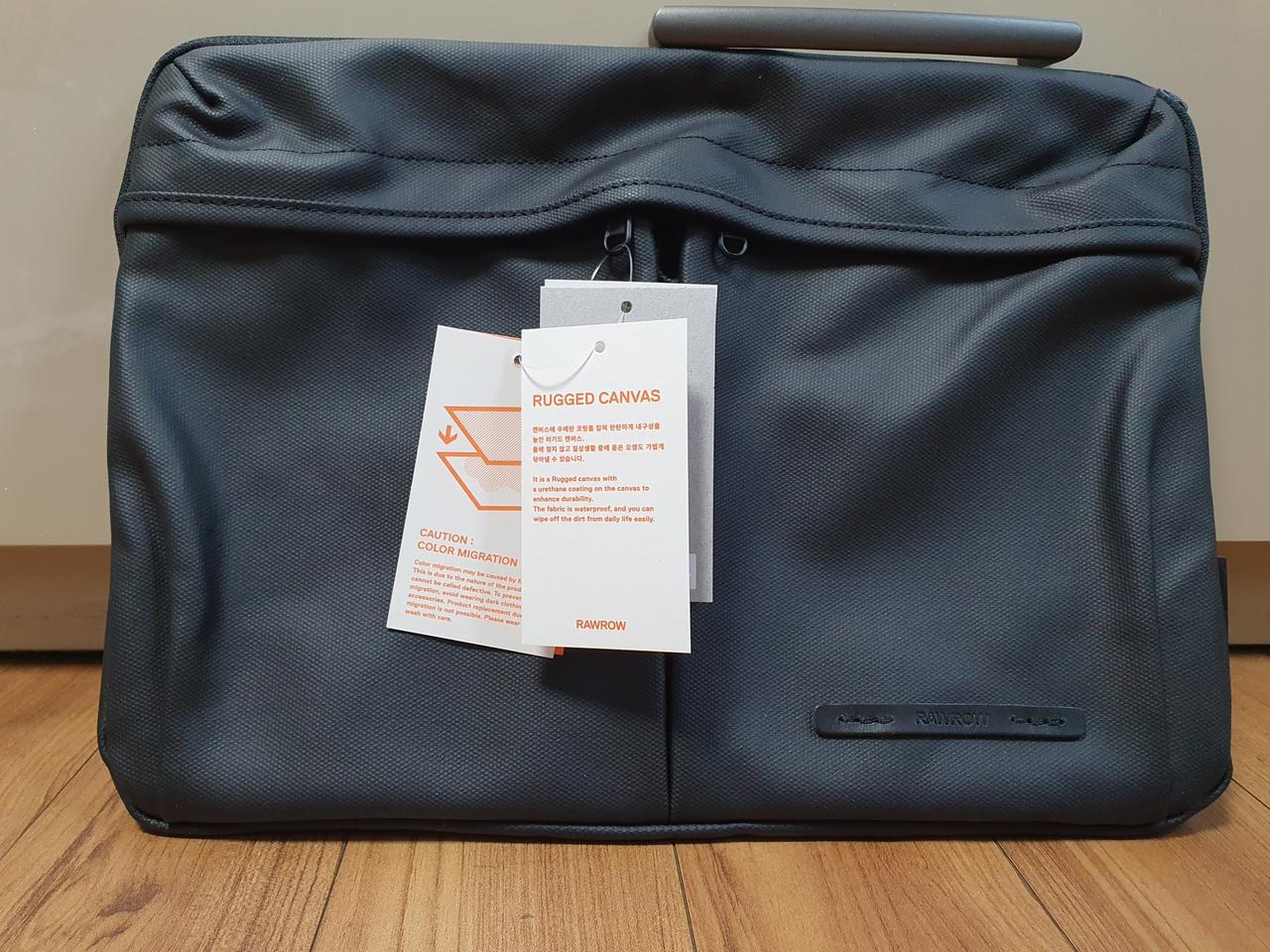 로우로우 블랙시티 슬리브백 162 BLACK 노트북가방