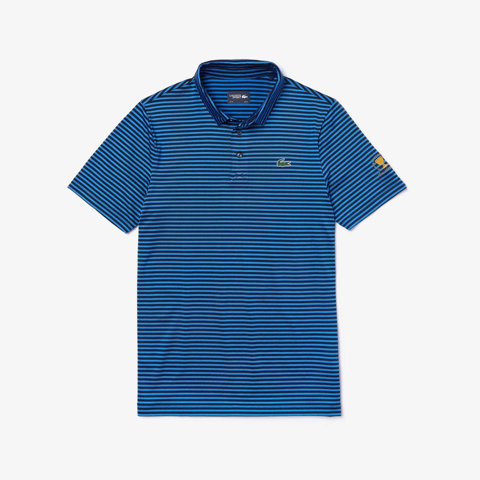 라코스테 골프 스포츠 기능성 스트라이프 반팔 카라티 폴로티 반팔티셔츠