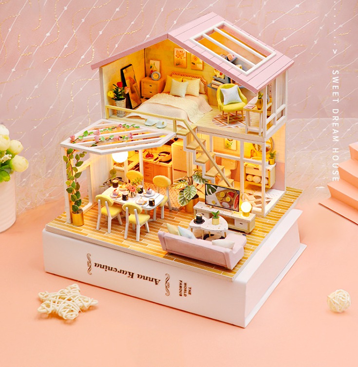 미니어쳐 집만들기 새로운 취미 인형의집 만들기