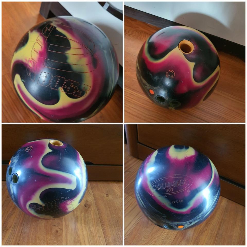콜럼비아 300 15파운드볼링공저렴하게 5만원화려함.고급스럽고.튼튼양호함