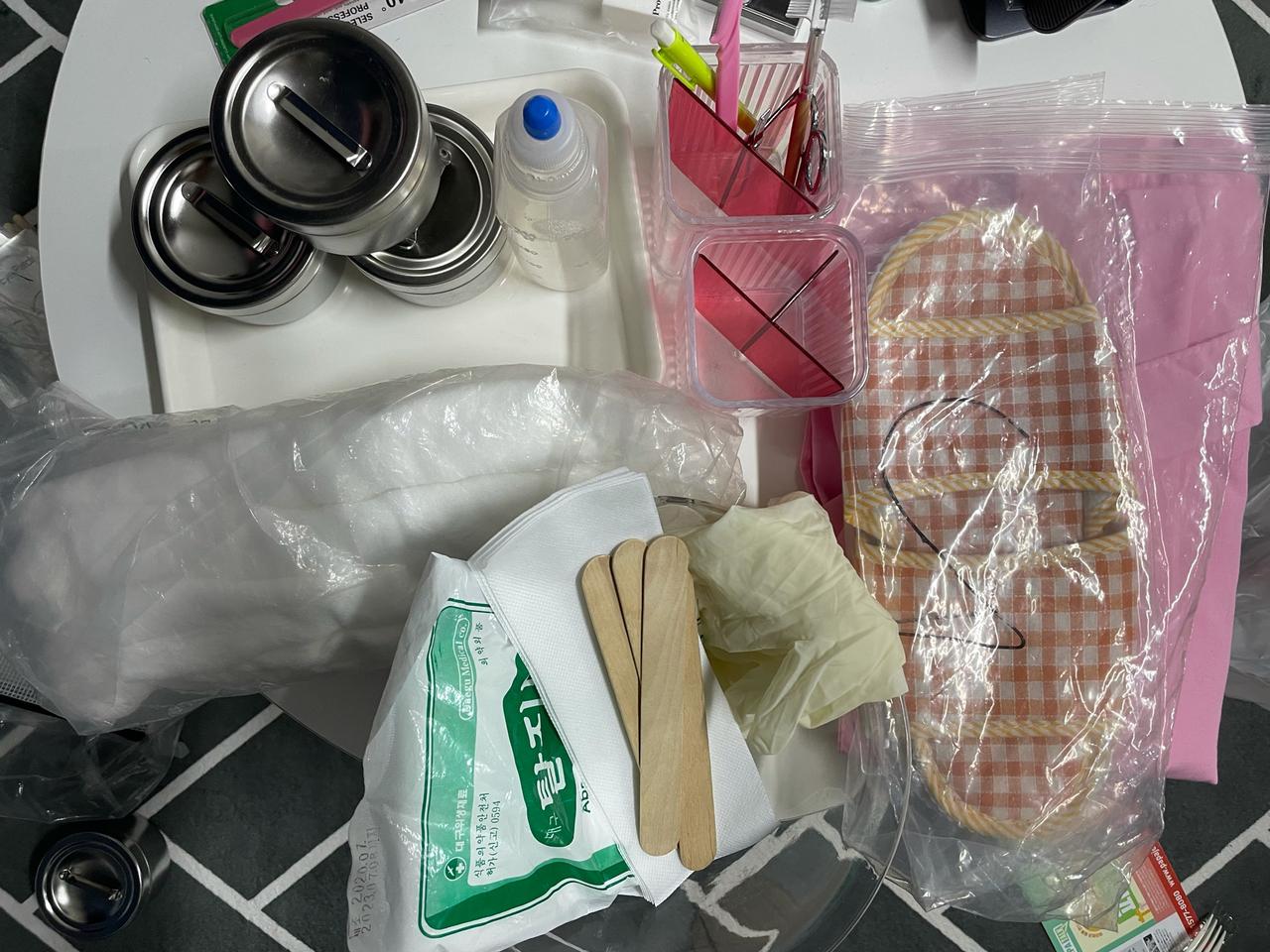 피부미용실기재료