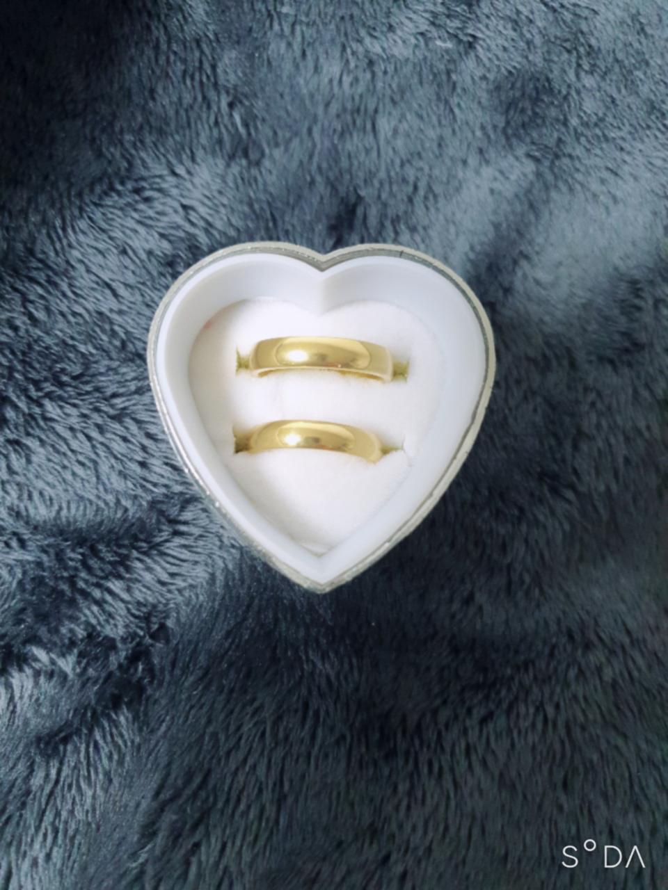 티타늄 반지(골드)