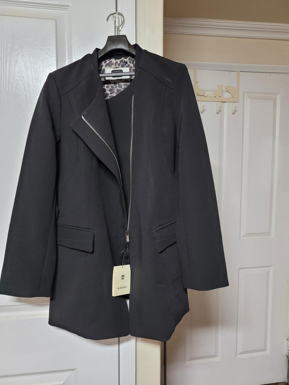 [새상품](77)KARRA.카라~ 짚업 롱자켓~디자인강추 ~!