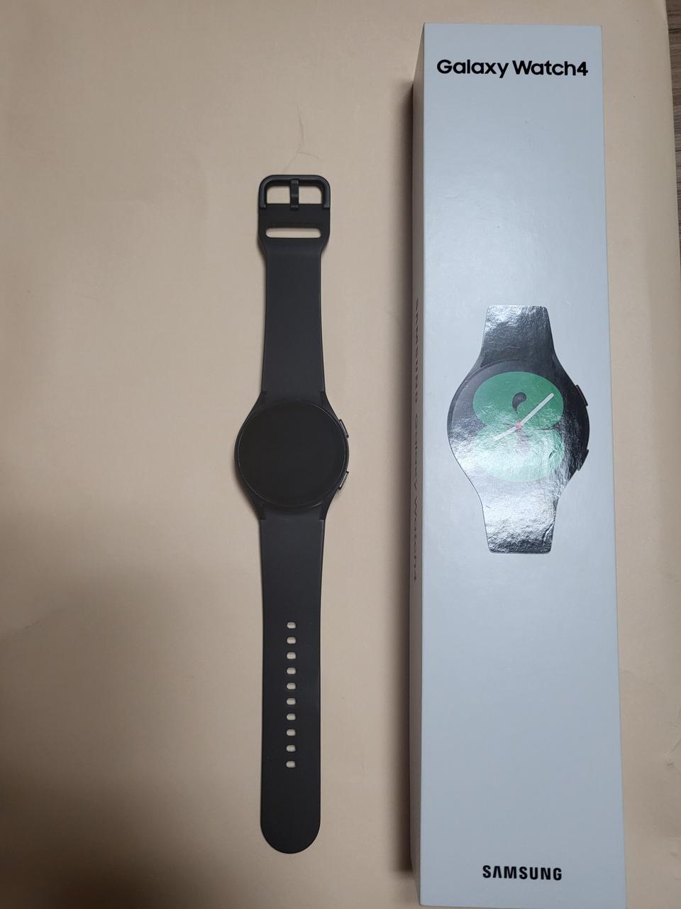갤럭시워치4 40mm 블랙 블루투스 판매합니다