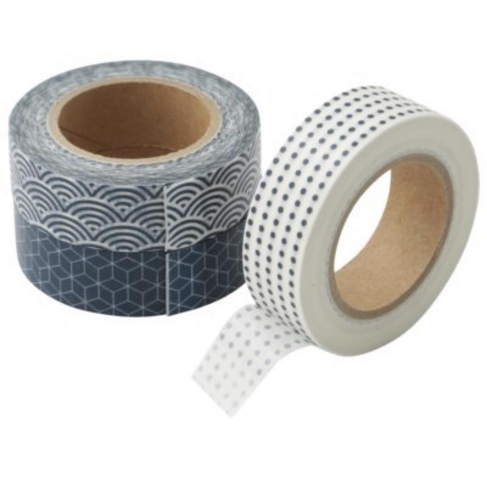 무지 마스킹테이프 3종 1세트