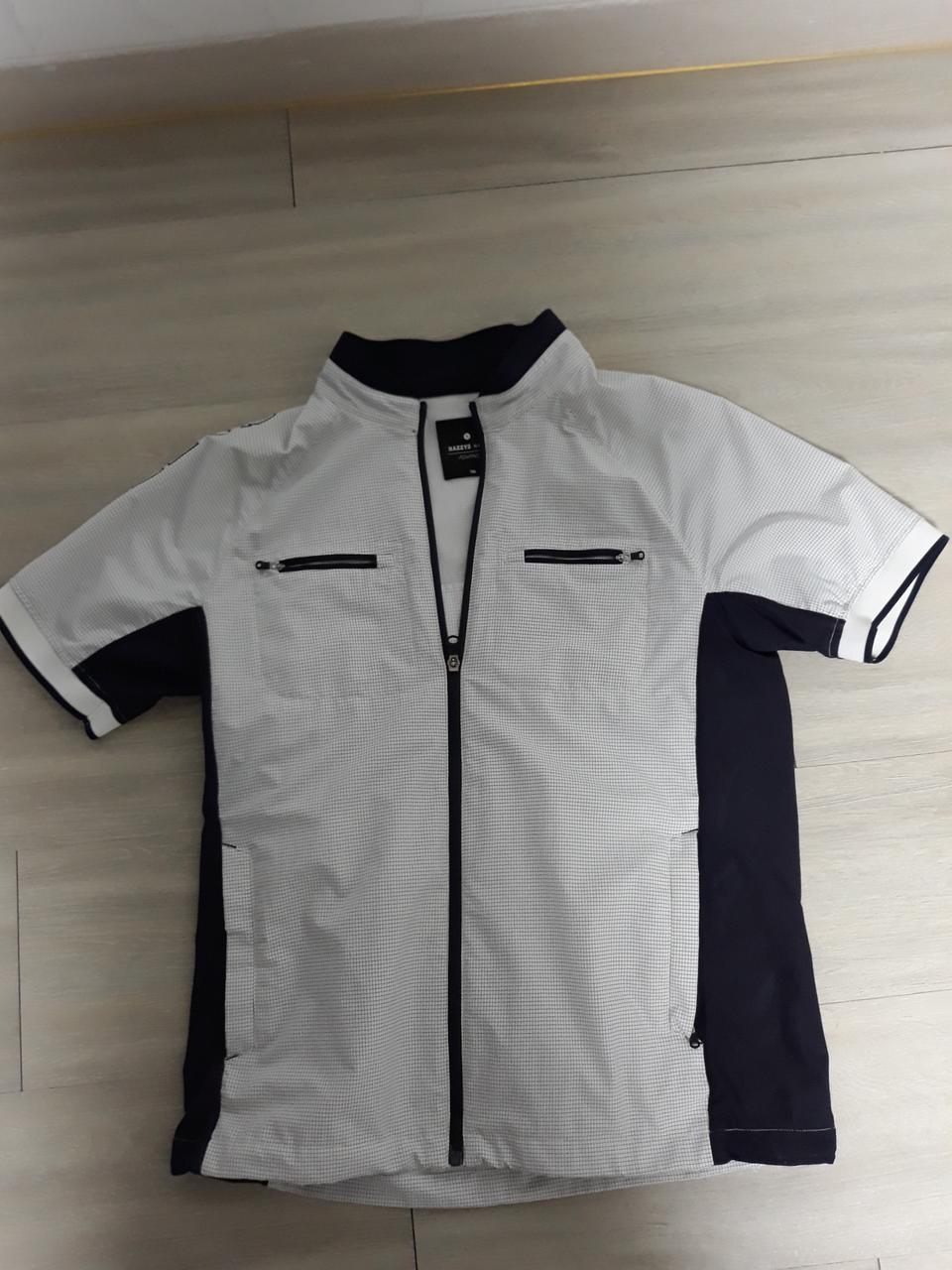 [n12275524님 결제용] 헤지스골프 남성 반팔 바람막이