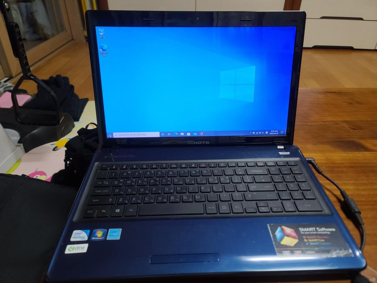 i5노트북 sens-p580 밧데리 2개