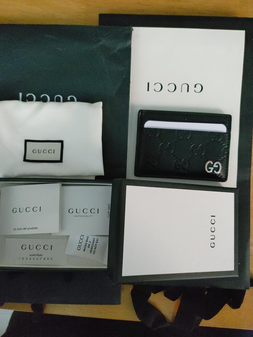 구찌시그니처카드지갑