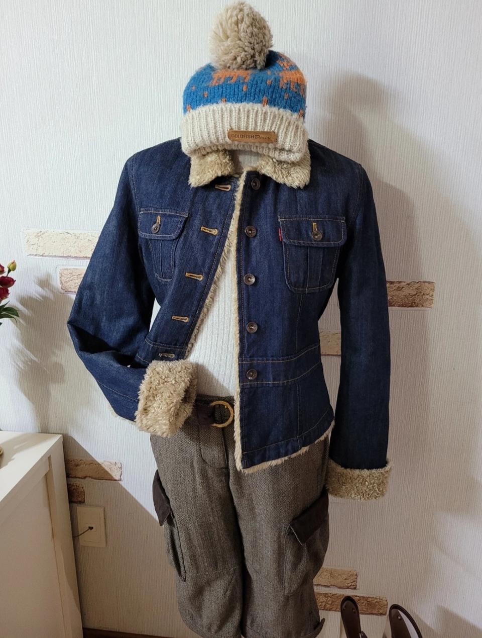 리바이스 청자켓