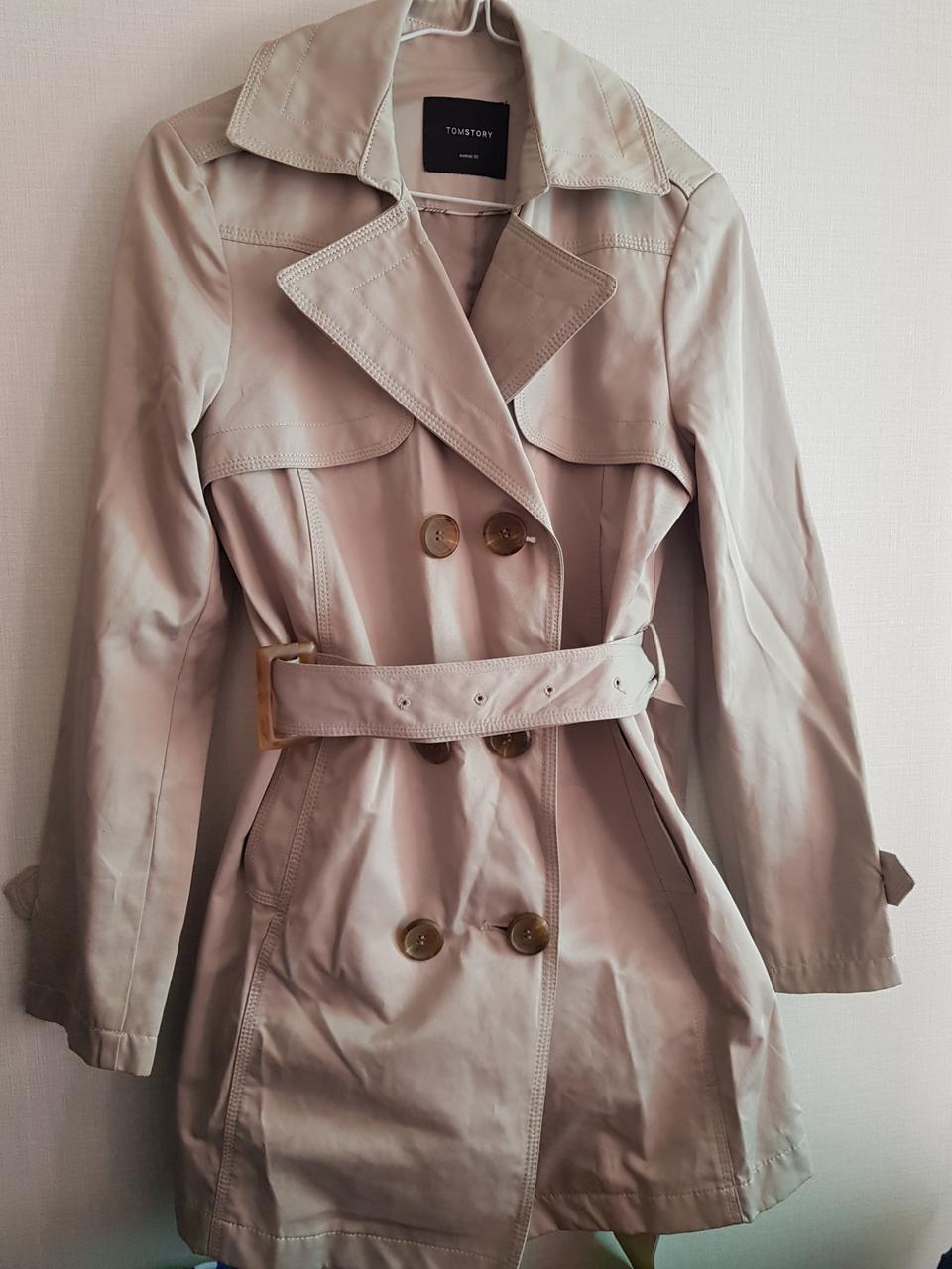 tomstory 톰스토리 톰보이 90 사이즈 트렌치 코트