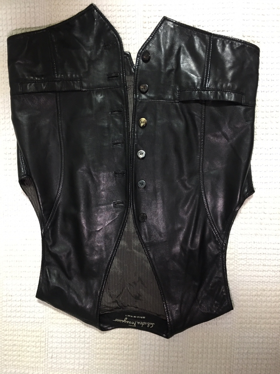 페라가모 램스킨베스트