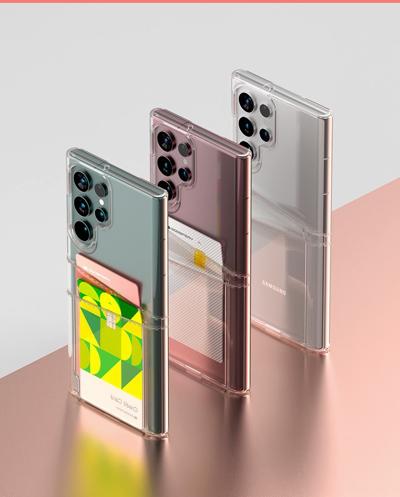 s22 플러스 울트라 듀얼카드젤리케이스