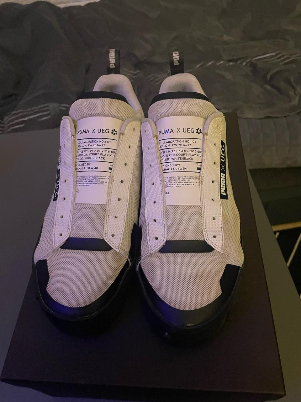 푸마X어그 콜라보 신발입니다