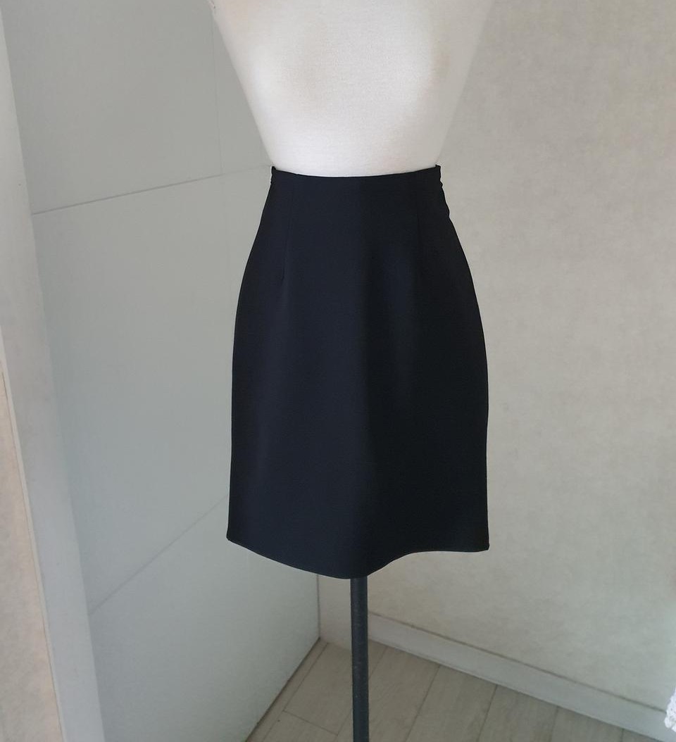 55 블랙정장치마