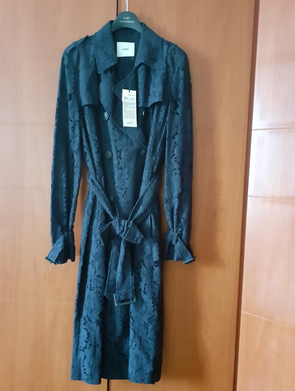 새 제품 => LIST 레이스 트렌치코트 ( 55 사이즈 )