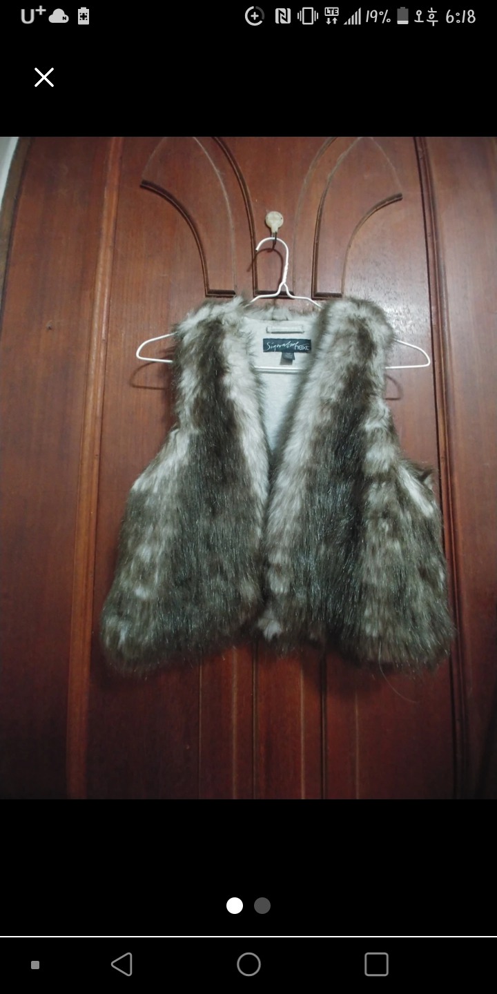 퍼 조끼 털 조끼