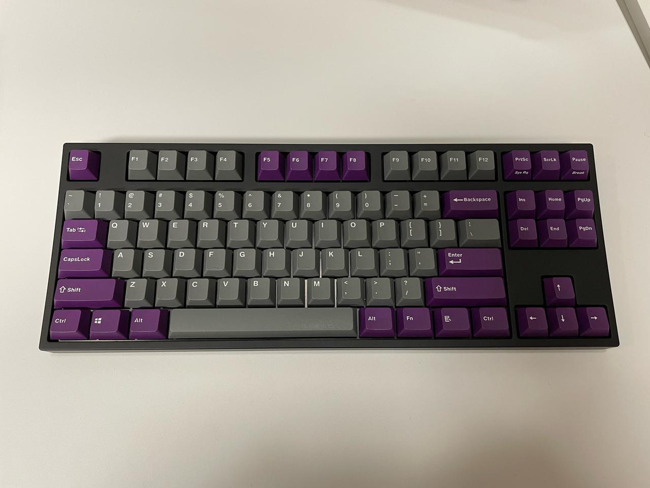 (풀박스)레오폴드 fc750r pd 퍼플 저소음적축 영문자판 판매합니다!