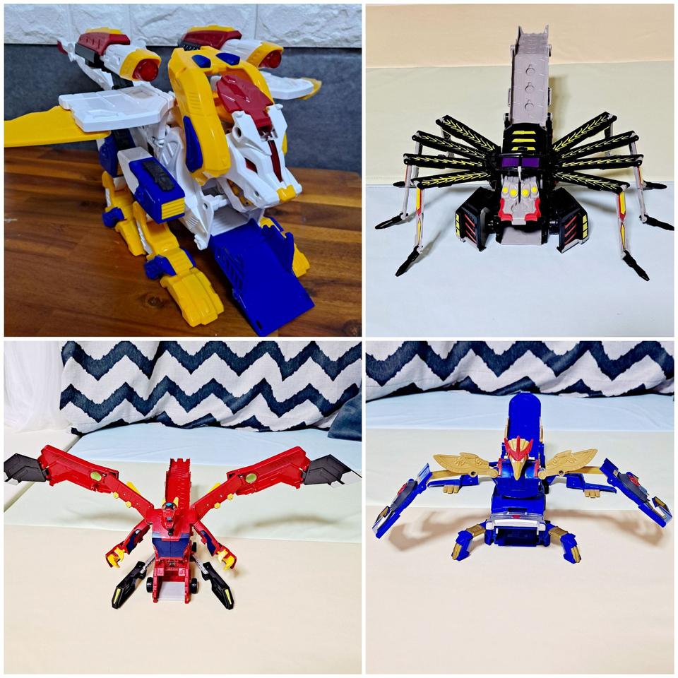 터닝메카드 윙라이온 메가스파이더 메가드래곤 메가테릭스