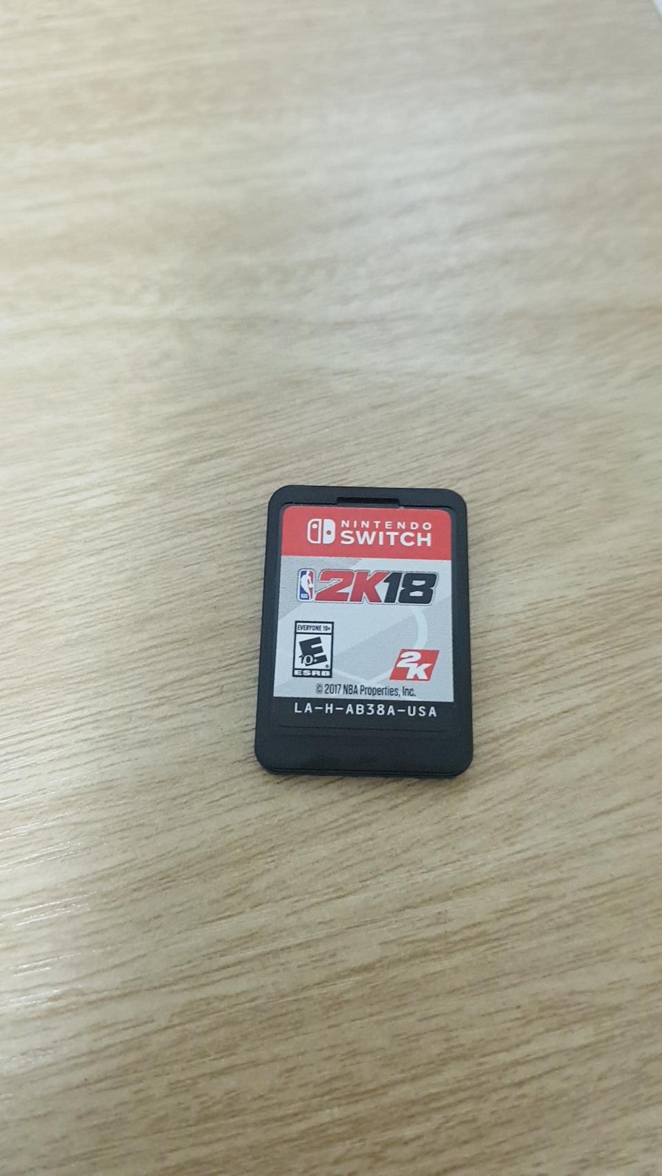 닌텐도 스위치 칩 타이틀 NBA 2K18 농구 팝니다