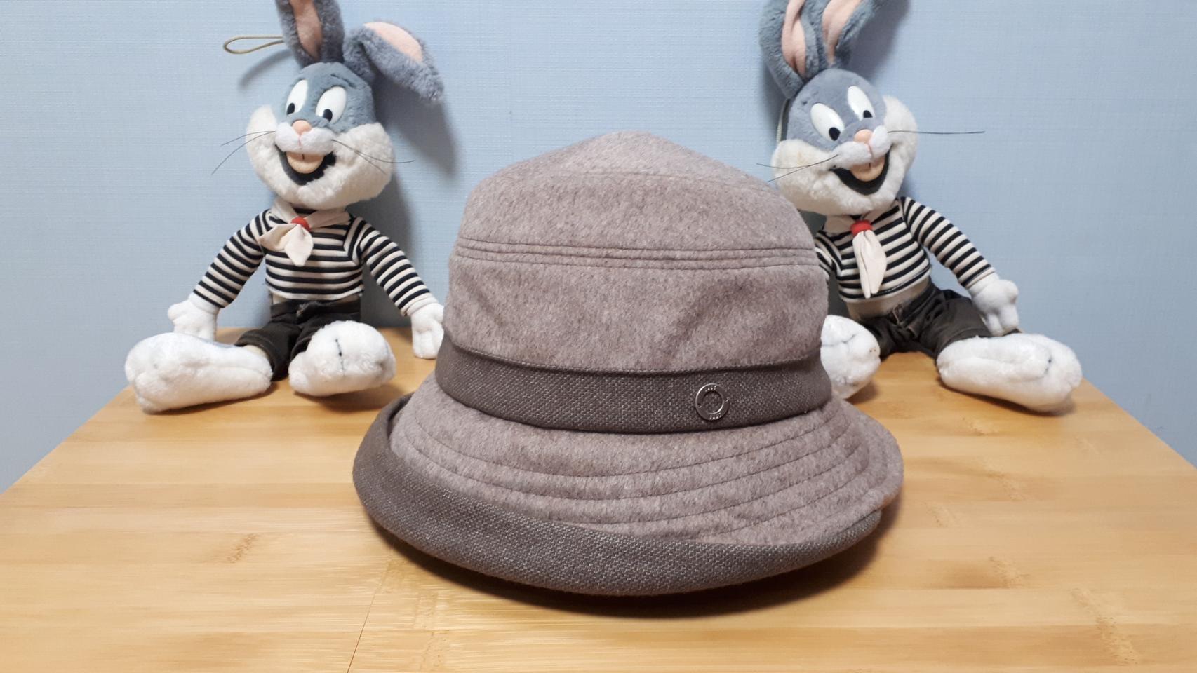 닥스 DAKS남녀공용모자 악세서리 신형 벙거지 버킷햇 금속로고 상태