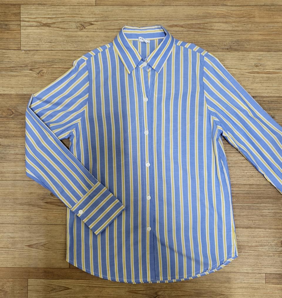 스트라이프 셔츠 남방