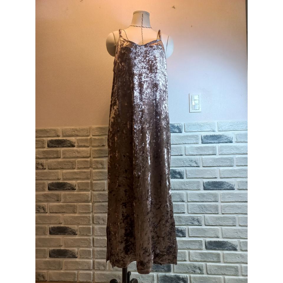 일본 빈티지 벨벳 원피스 프리사이즈 (55~77)