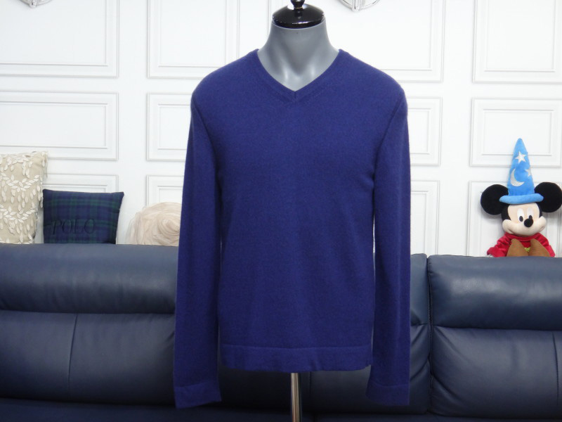 (90호) 질스튜어트 남성 캐시미어100% 브이넥 니트