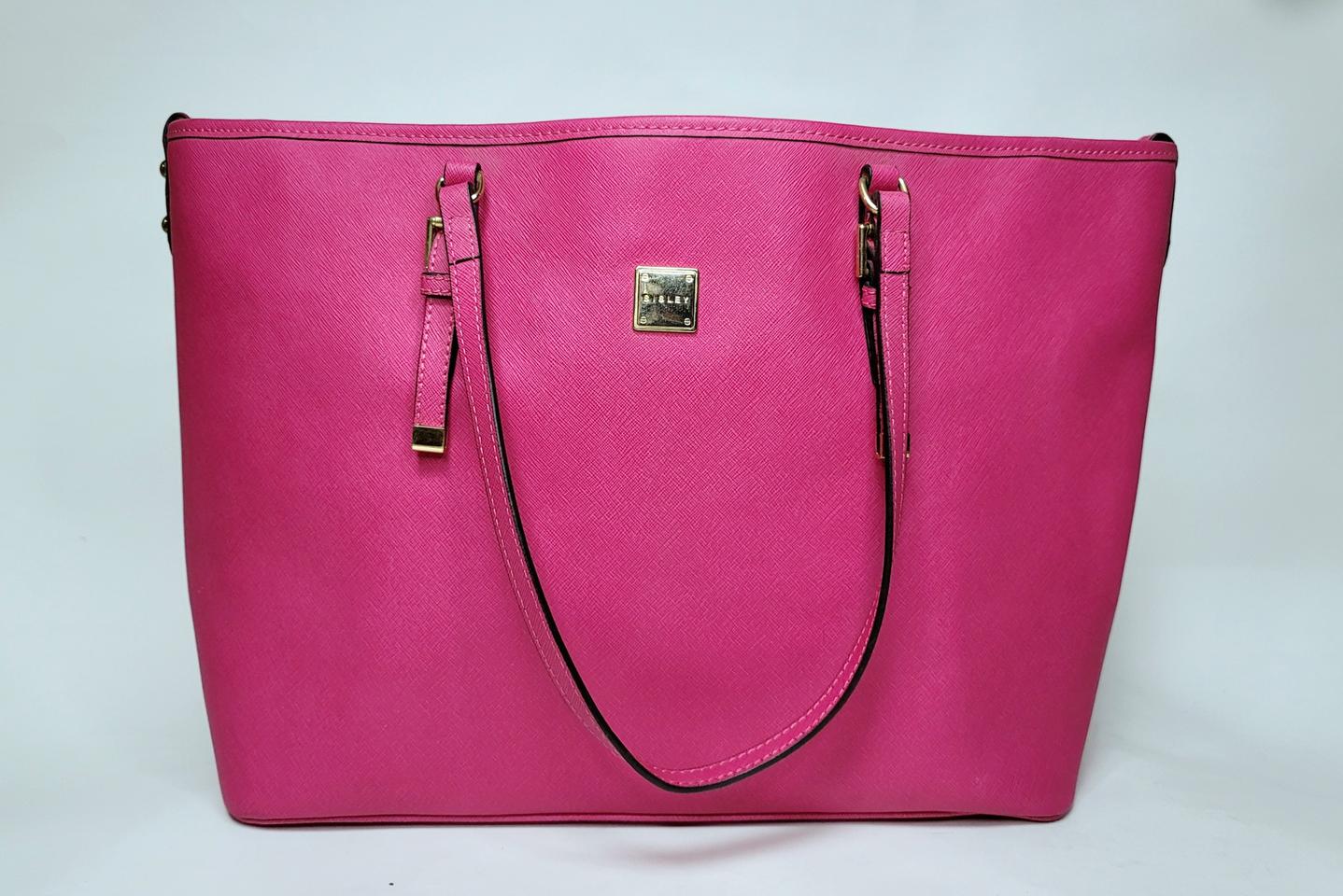 시슬리가방 핫핑크 쇼퍼백