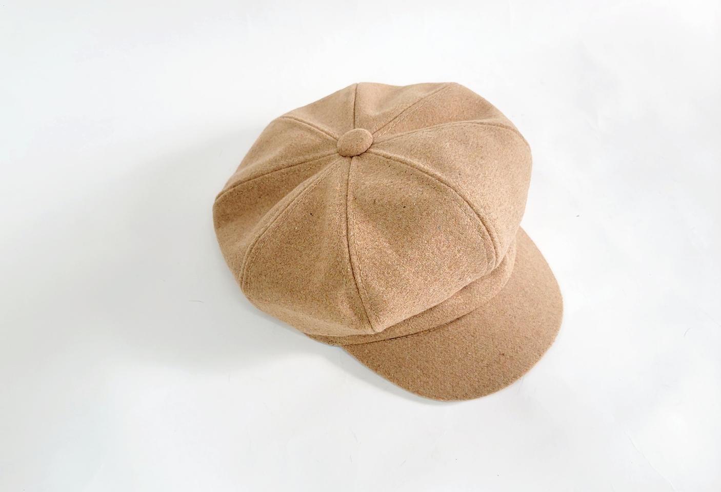 모직 베레모 헌팅캡