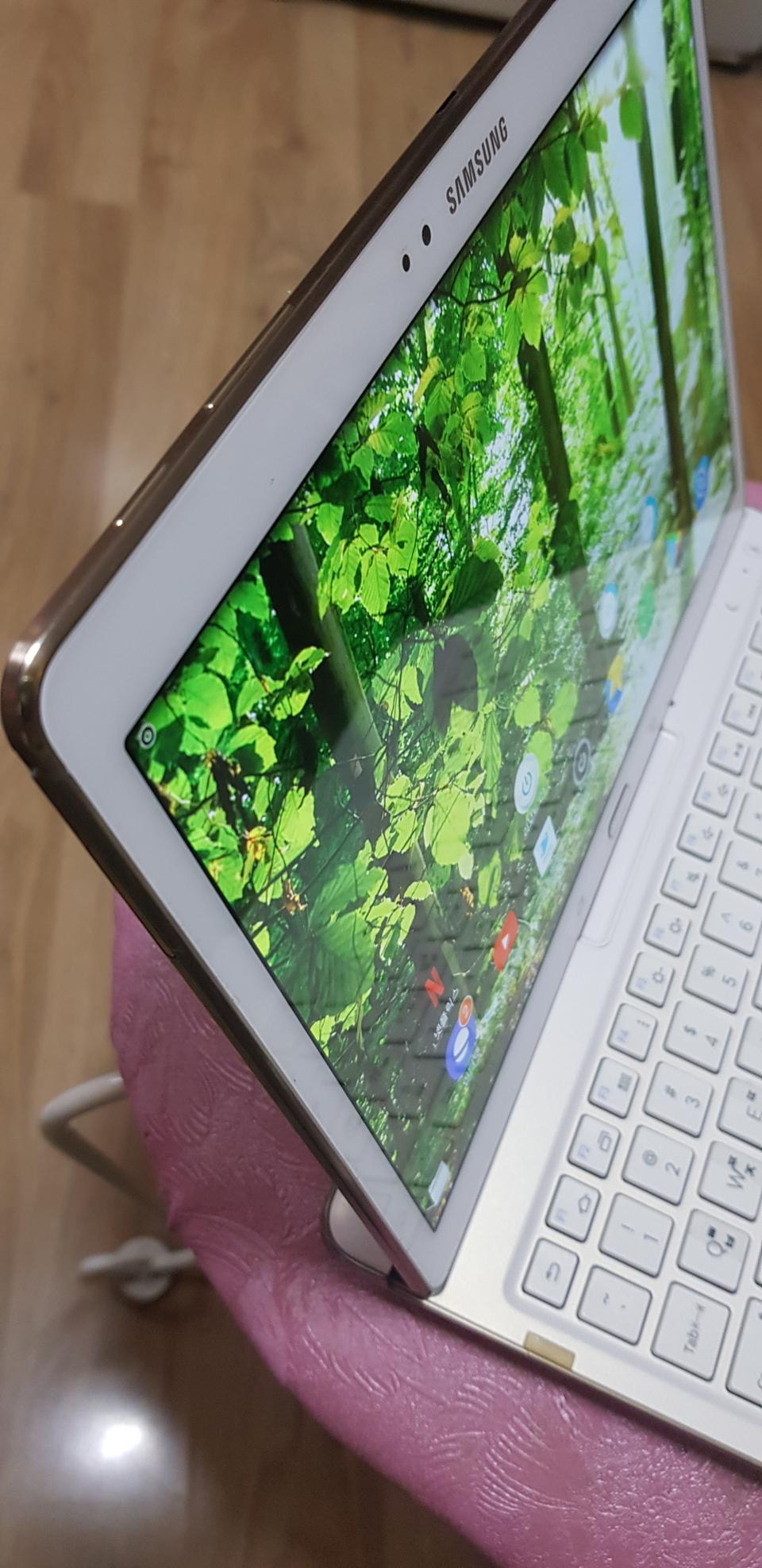 ♥갤럭시태블릿PC♥SM-T800/골드10.5"대화면+블루투스키보드특A급♥