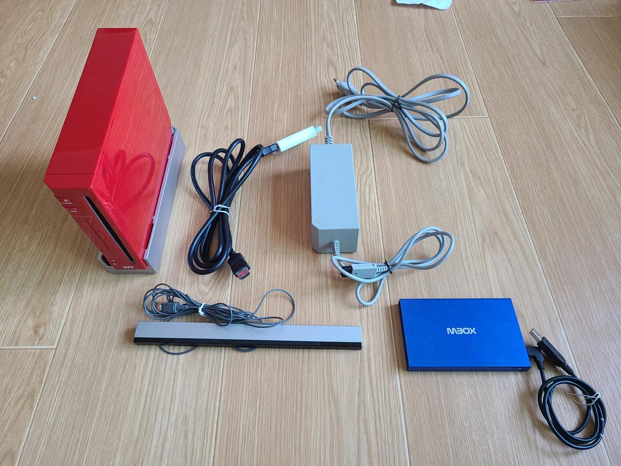 닌텐도 위 4인용 풀셋트 외장하드 포함