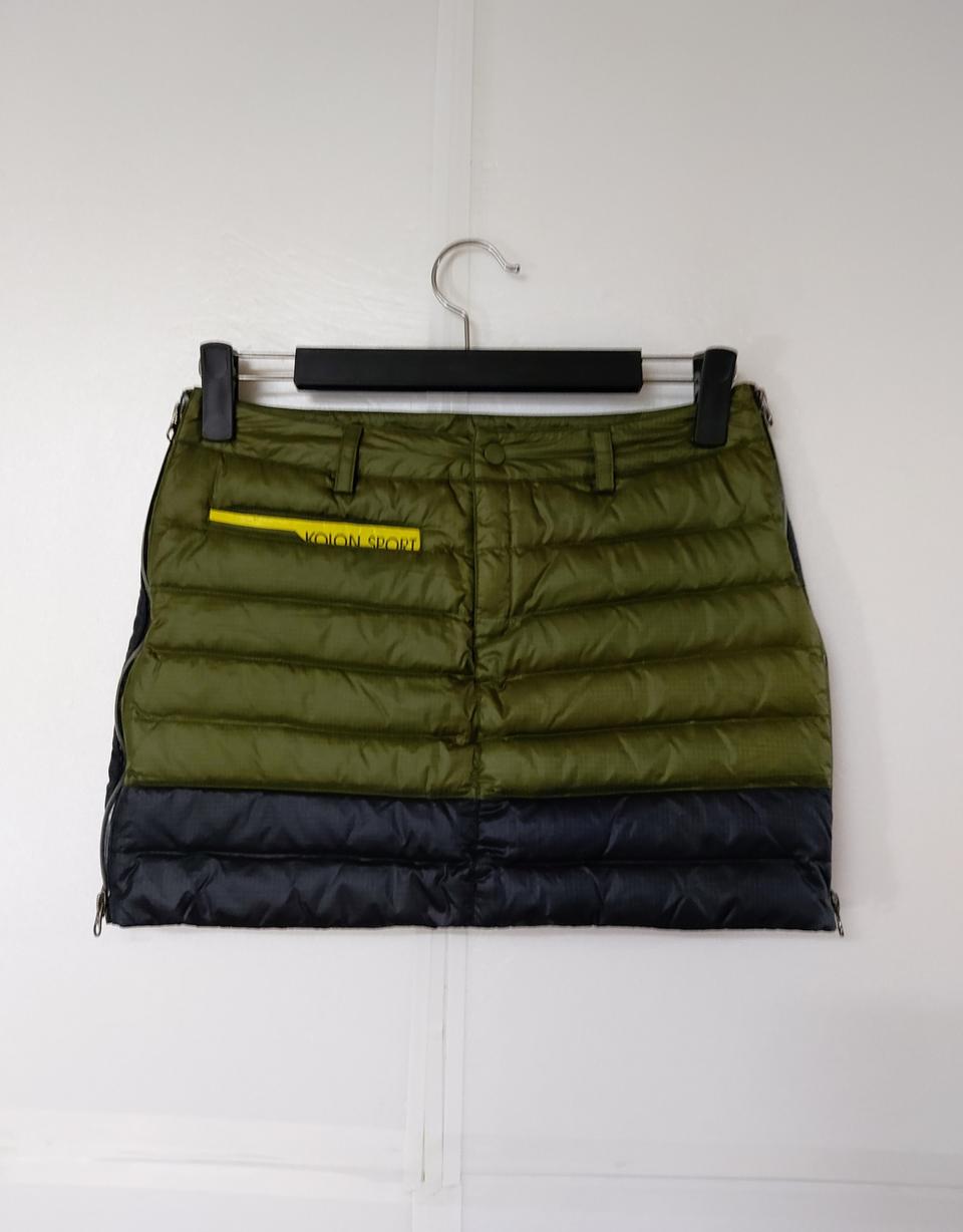 29)코오롱스포츠  패딩 미니 스커트 73-94