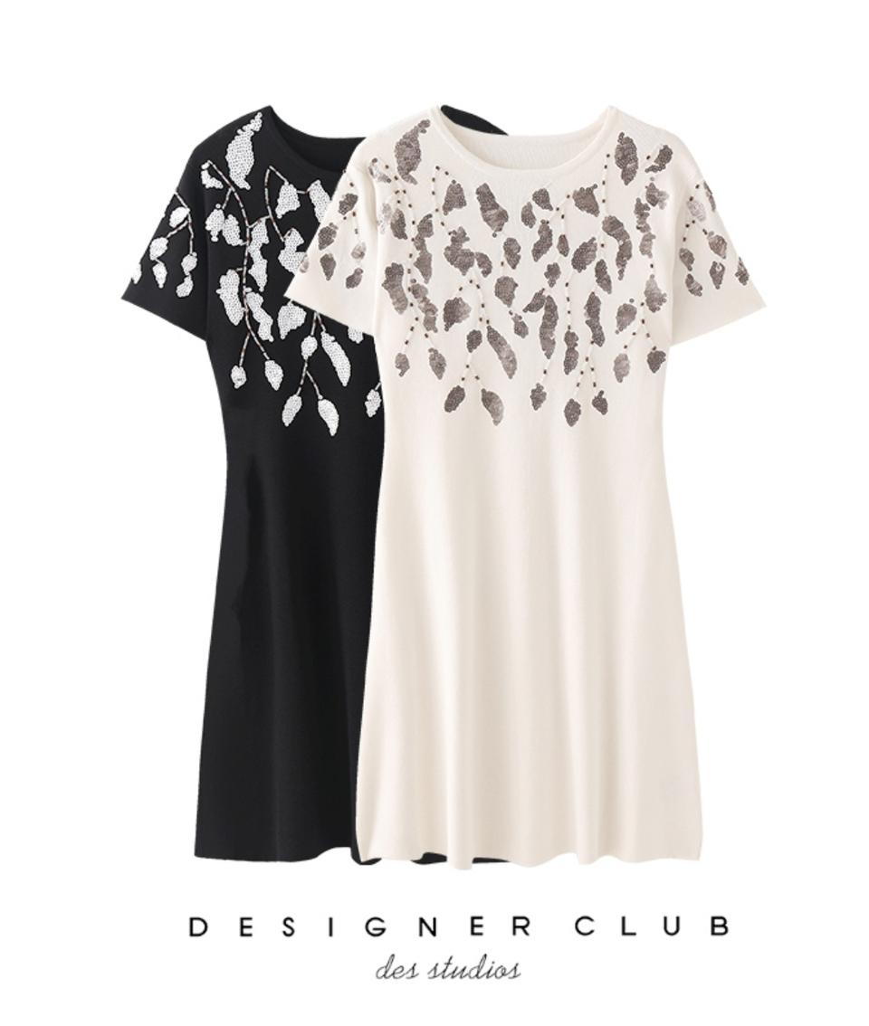 택포 / 리프 수입니트원피스(55)